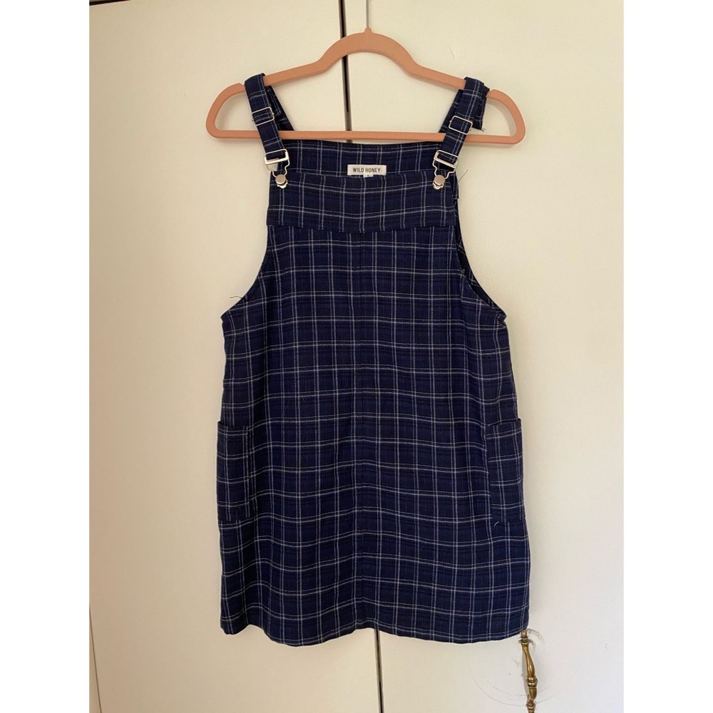 Wild Honey (M by Mendocino) Check Buckle Dress